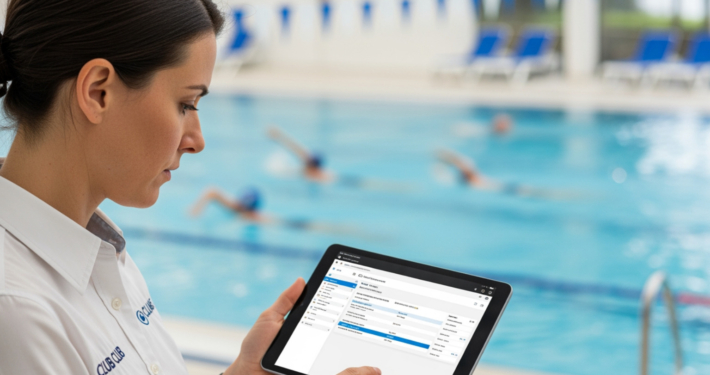 Swim club management