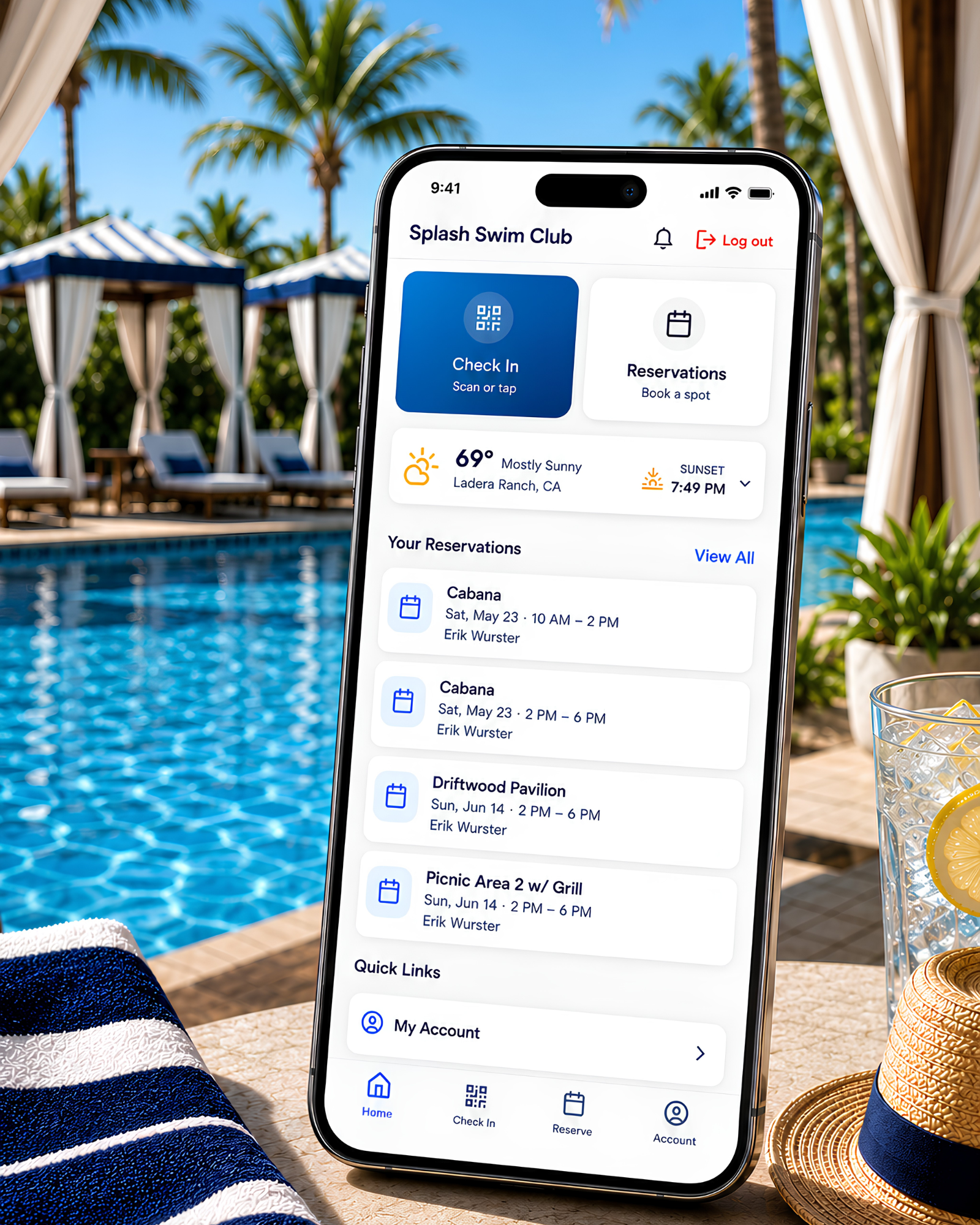 Swim and Tennis Club Software | Member Splash